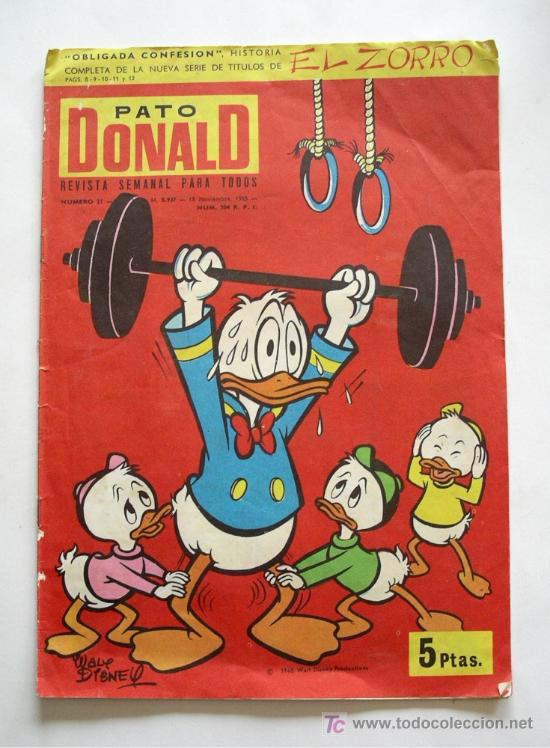 C&oacute;mics: Pato Donald, n&ordm; 204 a&ntilde;o 65 - Foto 1