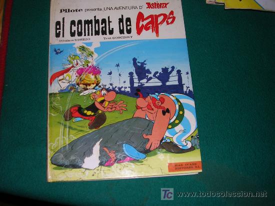 C&oacute;mics: ASTERIX EN CATALAN PRIMERA EDICION EL COMBAT DE CAPS CJ5 - Foto 1