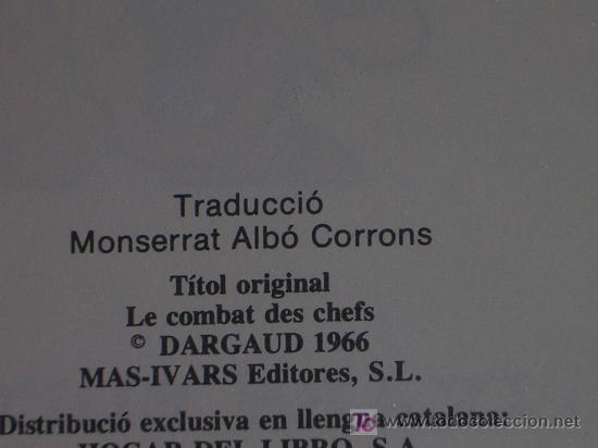 C&oacute;mics: ASTERIX EN CATALAN PRIMERA EDICION EL COMBAT DE CAPS CJ5 - Foto 2
