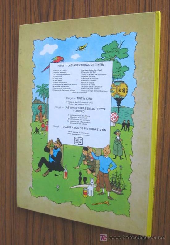 C&oacute;mics: Tintin .. CENTRO DE OTTOKAR .. 10&ordf; edici&oacute;n 1985 - Foto 2