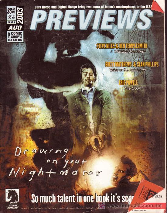 C&oacute;mics: Previews agosto 2003 arx108 - Foto 1