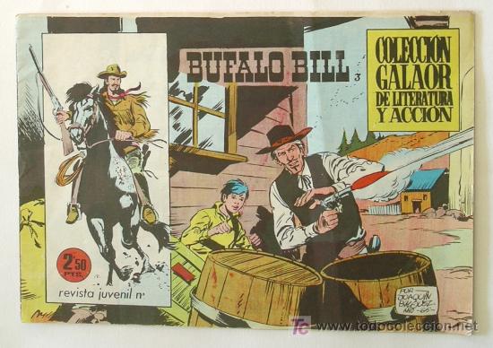 C&oacute;mics: Bufalo Bill n&ordm; 3, Editorial Galaro a&ntilde;&oacute; 65 - Foto 1