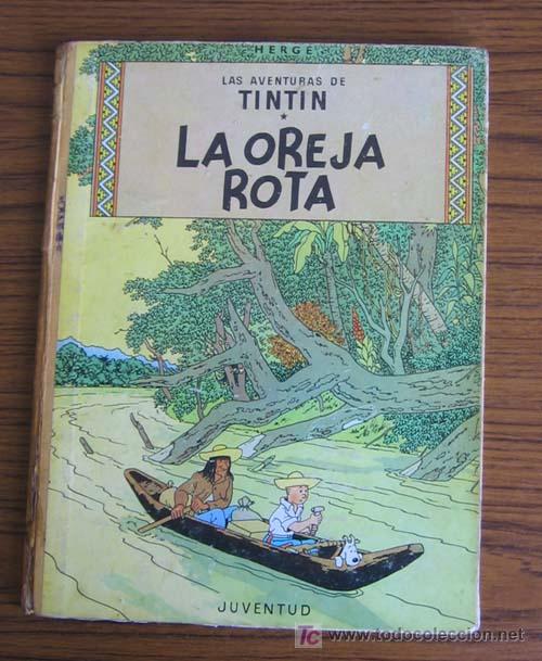 C&oacute;mics: TINTIN .. LA OREJA ROTA .. 3&ordf; edici&oacute;n 1969 - Foto 1