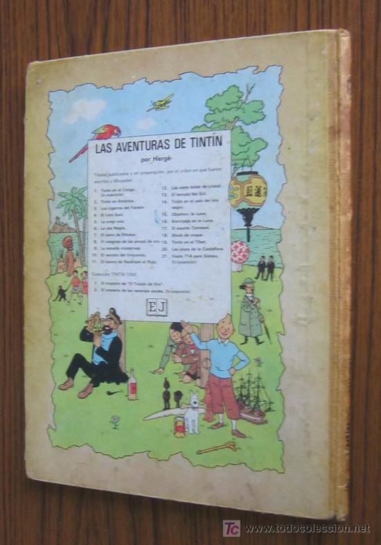 C&oacute;mics: TINTIN .. LA OREJA ROTA .. 3&ordf; edici&oacute;n 1969 - Foto 2
