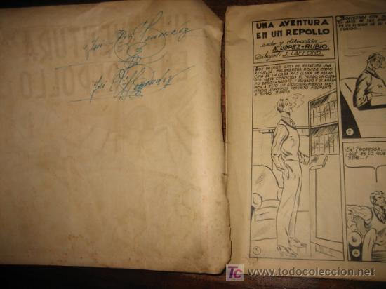 C&oacute;mics: UNA AVENTURA EN UN REPOLLO  ORIGINAL DE EPOCA - Foto 3