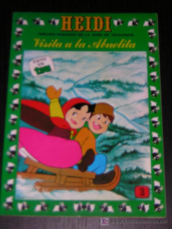 C&oacute;mics: HEIDI - N&ordm; 3 VISITA A LA ABUELITA - COMIC - EIDICIONES RECREATIVAS - Foto 1