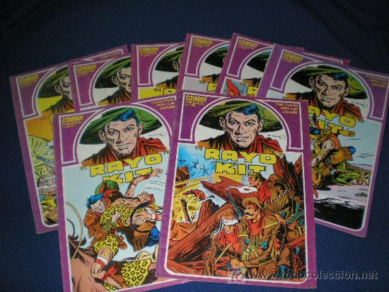 C&oacute;mics: LOTE DE RAYO KIT 1 AL 7, 9  - EDICIONES URSUS - Foto 1