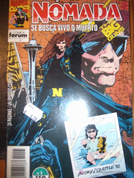 C&oacute;mics: NOMADA ( PLANETA-DEAGOSTINI/FORUM ) ORIGINALES 1993-1994 LOTE - Foto 1