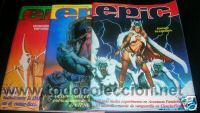 C&oacute;mics: EPIC. EDICION EN ESPA&Ntilde;OL. N&ordm; 1, 2 Y 3. C1995. - Foto 1