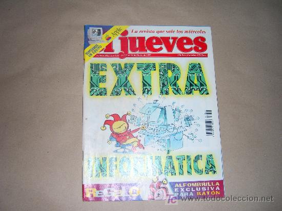 C&oacute;mics: EL JUEVES N&ordm; 1033, EXTRA INFORM&Aacute;TICA,A&Ntilde;O 1997.INCLUYE P&Oacute;STER A DOBLE P&Aacute;GINA DE BILL GATES CARICATURA