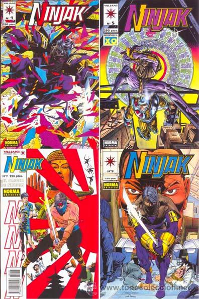 C&oacute;mics: NINJAK POR MARK MORETTI Y JOE QUESADA. SERIE COMPLETA 9 NUMEROS - Foto 1
