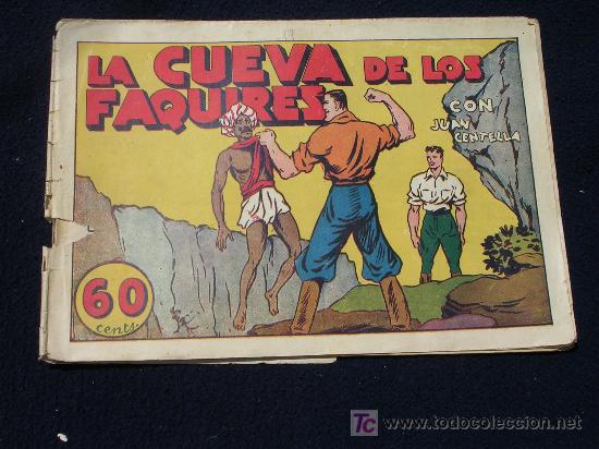 C&oacute;mics: JUAN CENTELLA LA CUEVA DE LOS FAQUIRES ORIGINAL CJ7 - Foto 1