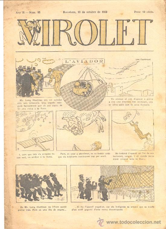 C&oacute;mics: VIROLET N&ordm;93 1923 - Foto 1