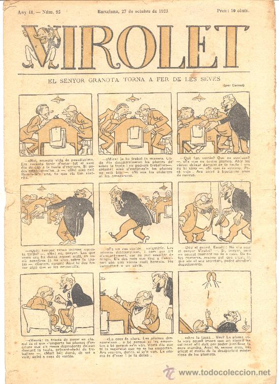 C&oacute;mics: VIROLET N&ordm;95 1923 - Foto 1