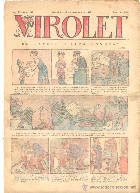 C&oacute;mics: VIROLET N&ordm;102 1923 - Foto 1