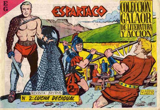 C&oacute;mics: espartaco n&ordm;2 original - Foto 1