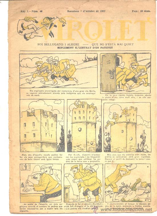 C&oacute;mics: VIROLET N&ordm; 40 1922 - Foto 1