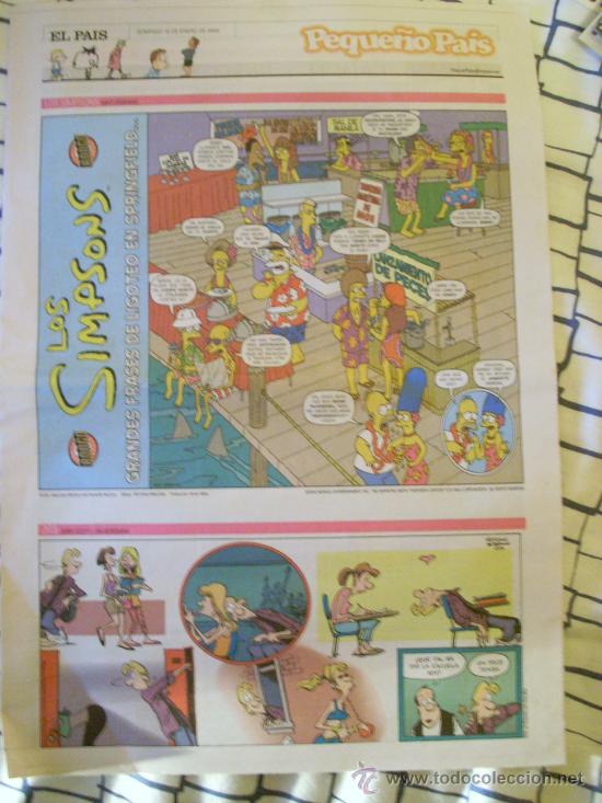 C&oacute;mics: Suplemento Peque&ntilde;o Pa&iacute;s. 18 de Enero de 2004. - Foto 1