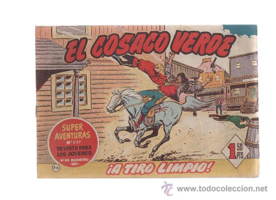 C&oacute;mics: el cosaco verden&ordm;86 original - Foto 1