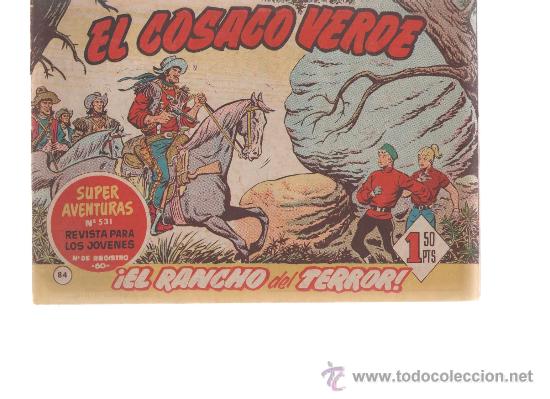 C&oacute;mics: el cosaco verden&ordm;84 original - Foto 1