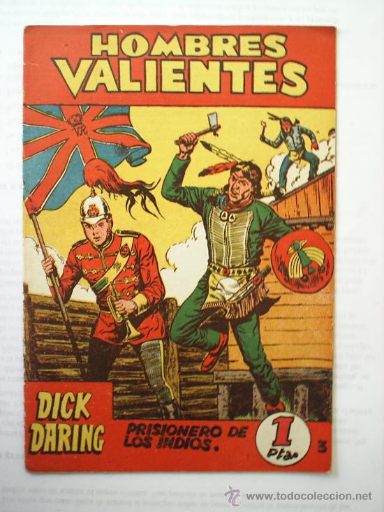 C&oacute;mics: hombres valientes----dick daring numero 3 como nuevo - Foto 1