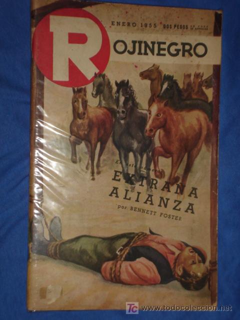 Comics: ROJINEGRO N&deg; 228 - EXTRA&Ntilde;A ALIANZA - BENNET FOSTER - EDITORIAL BELL* A&Ntilde;O 1955 *