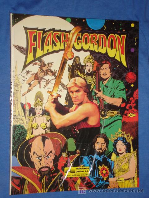 C&oacute;mics: FLASH GORDON  - EDITORIAL GRIJALDO *  MUY RARO EN RUSTICA * 0.32 X 0.24.5 * A&Ntilde;O 1980 *