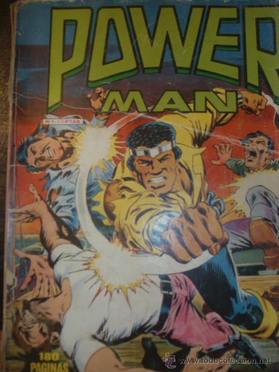C&oacute;mics: POWERMAN ( SURCO ) ORIGINAL 1984 N&ordm;.1 RETAPADO - Foto 1