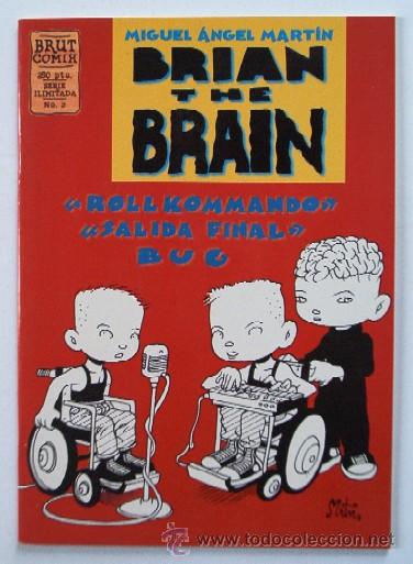 C&oacute;mics: 3 COMICS: BRIAN THE BRAIN - MIGUEL ANGEL MARTIN - Foto 2