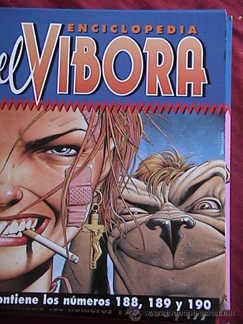 C&oacute;mics: ENCICLOPEDIA EL VIBORA ( 188,189 ,190) - Foto 1