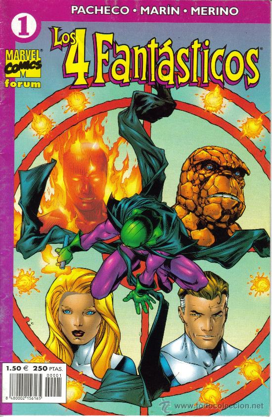 C&oacute;mics: LOS 4 FANTASTICOS VOL IV (FORUM) ORIGINAL 2001- 2002 COMPLETA - Foto 1