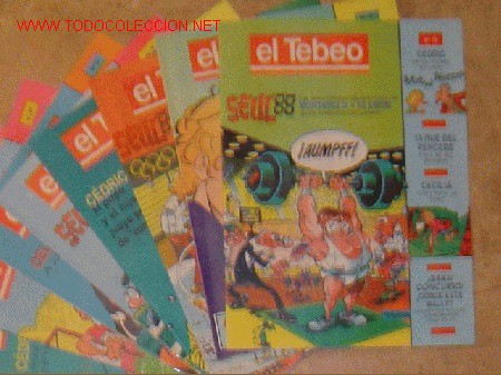 C&oacute;mics: EL TEBEO. Lote de 8 (N&ordm; 76 a 83) - Foto 1