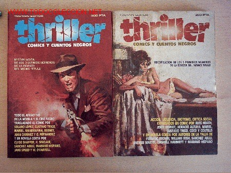 C&oacute;mics: THRILLER. COLECCI&Oacute;N COMPLETA - Foto 1
