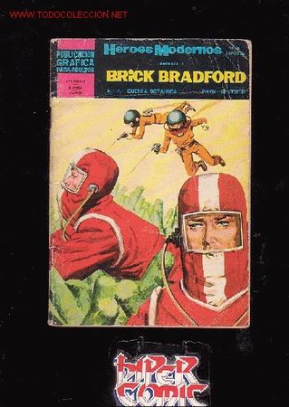 C&oacute;mics: BRICK BRADFORD - heroes modernos - Foto 1