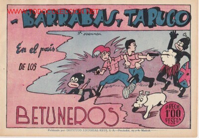 C&oacute;mics: C&Oacute;MIC BARRABAS Y TARUGO - Foto 1