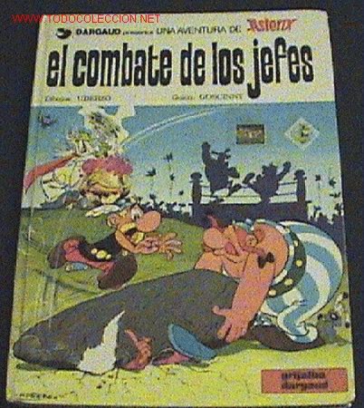 C&oacute;mics: CUENTO - ASTERIX - EL COMBATE DE LOS JEFES- 1966 - 48 PAGINAS - 30 X 23 CMS - . - Foto 1