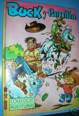 Comics: BUCK Y FAMILIA. COLECCION AVENTURAS. A&Ntilde;O 1974.