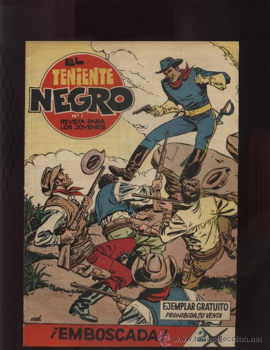 C&oacute;mics: EL TENIENTE NEGRO N&ordm; 1 - Foto 1