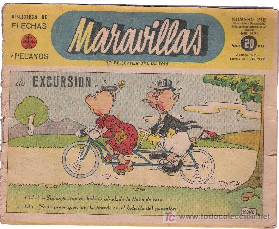C&oacute;mics: Maravillas. n&ordm; 212. A&ntilde;o 1943 - Foto 1