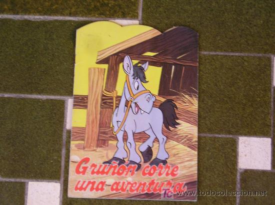 C&oacute;mics: **CUENTO,---GRU&Ntilde;ON CORRE UNA AVENTURA---(EDICIONES ALONSO, COLECCION TROQUELADOS)**