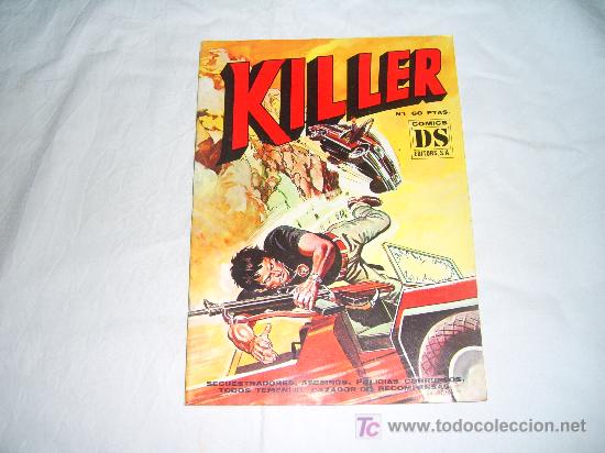 C&oacute;mics: KILLER N&ordm; 1. EDICIONES DALMAU SOCIAS, A&Ntilde;O 1981 - Foto 1