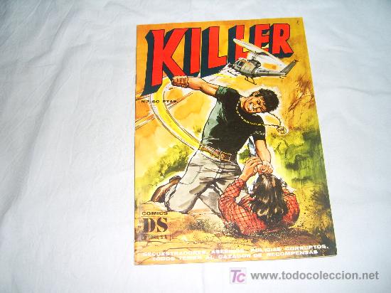 C&oacute;mics: KILLER N&ordm; 2.EDICIONES DALMAU SOCIAS, A&Ntilde;O 1981 - Foto 1