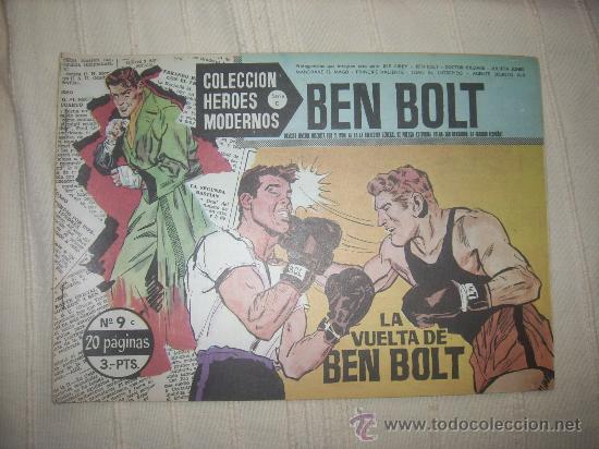 C&oacute;mics: HEROES MODERNOS. SERIE C. N&ordm;9 BEN BOLT - Foto 1