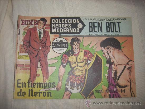 C&oacute;mics: HEROES MODERNOS. SERIE C. N&ordm;30 BEN BOLT - Foto 1