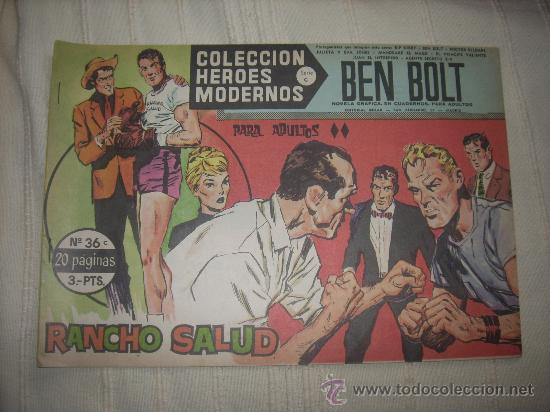 C&oacute;mics: HEROES MODERNOS. SERIE C. N&ordm;36  BEN BOLT - Foto 1