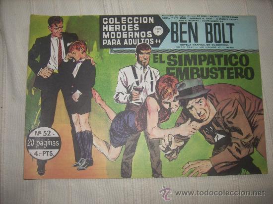 C&oacute;mics: HEROES MODERNOS. SERIE C. N&ordm;52  BEN BOLT - Foto 1