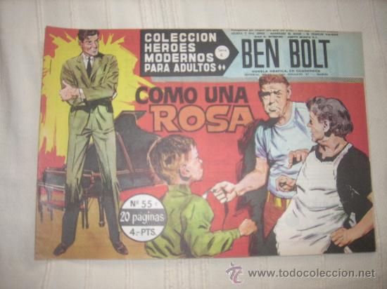 C&oacute;mics: HEROES MODERNOS. SERIE C. N&ordm;55  BEN BOLT - Foto 1
