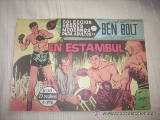 C&oacute;mics: HEROES MODERNOS. SERIE C. N&ordm;63  BEN BOLT - Foto 1