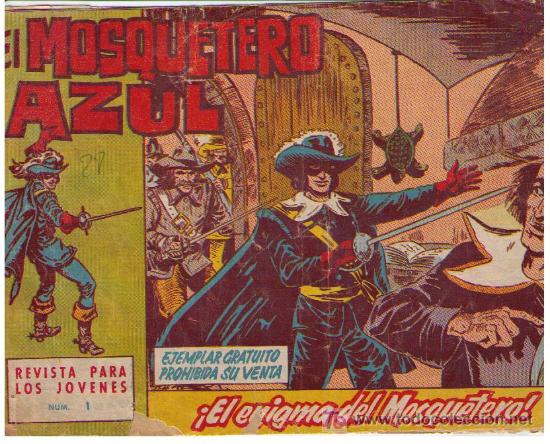 C&oacute;mics: El Mosquetero Azul n&ordm; 1 - Foto 1