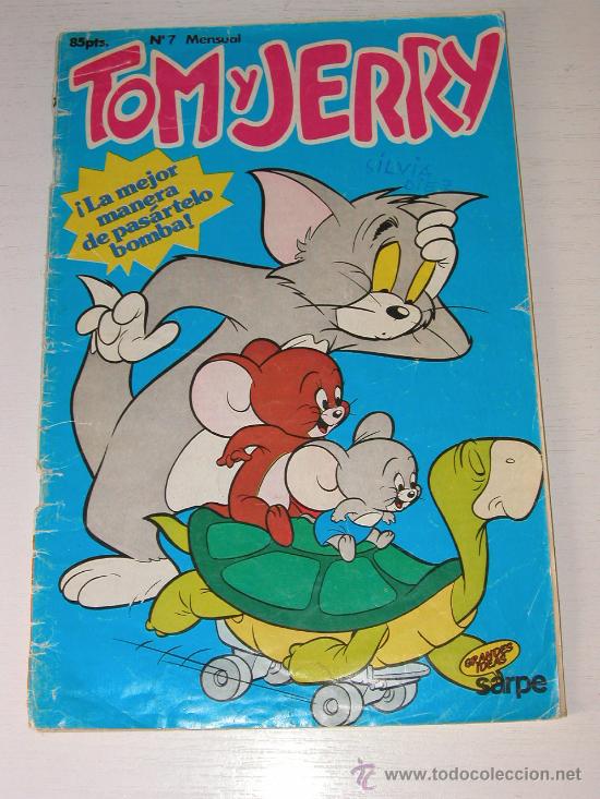 C&oacute;mics: TOM Y JERRY N&ordm;7 - COMIC - EDICIONES Sarpe - A&Ntilde;O 1984 - Foto 1